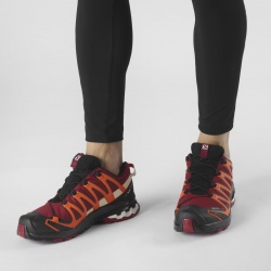 Salomon XA Pro 3D v8 GTX Biking red red orange 415635 panske nepromokave bezecke boty5