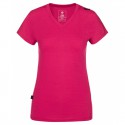 Kilpi Merin-W růžová dámské funkční sportovní triko krátký rukáv Merino vlna + Coolmax