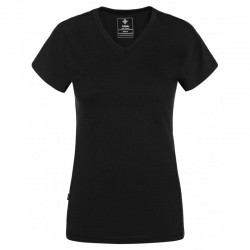 _Kilpi Merin-W černá dámské funkční sportovní triko krátký rukáv Merino vlna změřeno