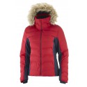 Salomon Stormcozy Jacket W Red Chili C15623 dámská voděodolná zimní bunda 10000