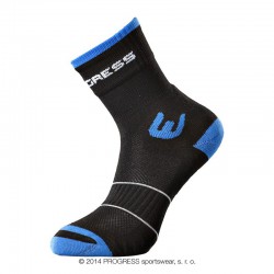 Progress Walking Sox černá/modrá trekové ponožky ClimaWell