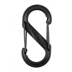 Nite Ize S-Biner Plastova oboustranna karabina cerna velikost #2 SBP2-03-01BG 