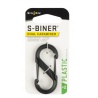 Nite Ize S-Biner Plastova oboustranna karabina cerna velikost #2 SBP2-03-01BG 1