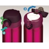 Thermos Motion JNL 600 ml mobilni termohrnek burgundy vinova 130030 5