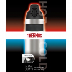 Thermos Termoska na kolo 580 ml se zamkem nerez 1300C0 6