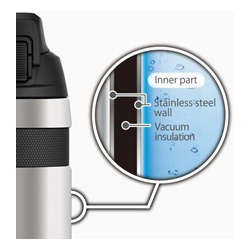 Thermos Termoska na kolo 580 ml se zamkem nerez 1300C0 9