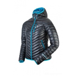 Sir Joseph Minimis 280 hooded Lady cerna damska ultralehka perova bunda 