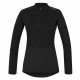 Husky Merino 100 Long Sleeve Zip L černá 2021 dámské triko dlouhý rukáv Merino vlna (2)