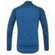 Husky Merino 100 Long Sleeve Zip M modrá 2021 pánské triko dlouhý rukáv Merino vlna (1)