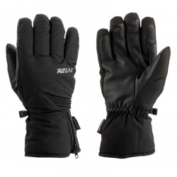 Relax Thunder RR13D černá pánské zimní lyžařské rukavice