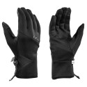 Leki Traverse black DOPRODEJ unisex větruodolné zimní rukavice slabší Windstopper dotykové