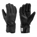 Leki Hikin Pro black unisex DOPRODEJ větruodolné zimní turistické rukavice Primaloft 