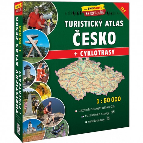 SHOCart Česko 1:50 000 turistický atlas