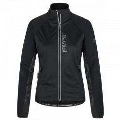 Kilpi Nordim-W černá QL0109KIBLK dámská větruodolná bunda na běh, kolo nebo běžky 