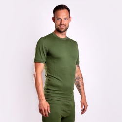 Progres Micro Sense MS NKR khaki panske triko kratky rukav2