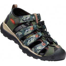 Keen Newport Neo H2 Youth forest night camo detske outdoorove sandaly i do vody