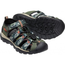Keen Newport Neo H2 Youth forest night camo detske outdoorove sandaly i do vody5