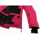 Hannah Kiely virtual pink/vintage indigo dámská zimní voděodolná lyžařská bunda6