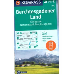 Kompas 794 Berchtesgadener Land, Konigsee 25 000