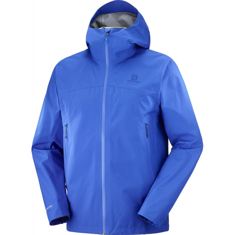 Salomon Outline GORE-TEX 2,5L JKT M Nautical Blue C17031 panska nepromokava bunda