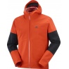 Salomon Outrack 2,5L Jacket M C17035 Fiery red panska lehka nepromokava bunda