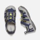 Keen Knotch Creek Children steel grey/blue depths dětské outdoorové sandály i do vody1