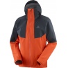Salomon Outline GORE-TEX Hybrid JKT M Fiery red C17105 panska nepromokava bunda
