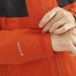 Salomon Outline GORE-TEX Hybrid JKT M Fiery red C17105 panska nepromokava bunda6