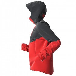 Salomon Outline GORE-TEX Hybrid JKT M Fiery red C17105 panska nepromokava bunda7