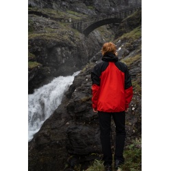 Salomon Outline GORE-TEX Hybrid JKT M Fiery red C17105 panska nepromokava bunda12