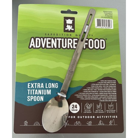 Adventure Food Extra Long Titanium Spoon extra dlouhá titanová lžíce