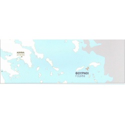 TERRAIN 333 Fourni 25 000 turisticka mapa 1