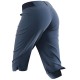 Salomon Wayfarer Capri W Dark denim C17934 dámské lehké softshellové tříčtvrteční kalhoty3