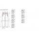 Salomon Wayfarer Pants W ebony C17043 dámské lehké turistické softshellové kalhoty změřeno