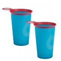 HydraPak Speed cup 2 Pack sada 2 kusů  sbalitelných outdoorových hrnků Malibu blue 200 ml