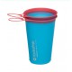 HydraPak Speed cup 2 Pack sada sbalitelných outdoorových hrnků Malibu blue 200 ml (1)