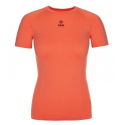 Kilpi Leape-W svetle cervena damske funkcni rychleschnouci outdoorove triko kratky rukav