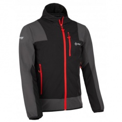 Kilpi Joshua-M tmave seda GM0172KIDGY panska vetruodolna bunda na beh, kolo, bezky2