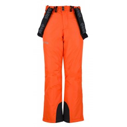 Kilpi Mimas-J oranžová JJ0011KIORN dětské zimní voděodolné lyžařské kalhoty