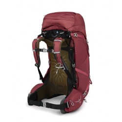 Osprey Aura AG 50l WXS S damsky expedicni batoh berry sorbet red 2