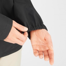 Salomon Outline GTX WP JKT W Black C17096 damska nepromokava bunda 4