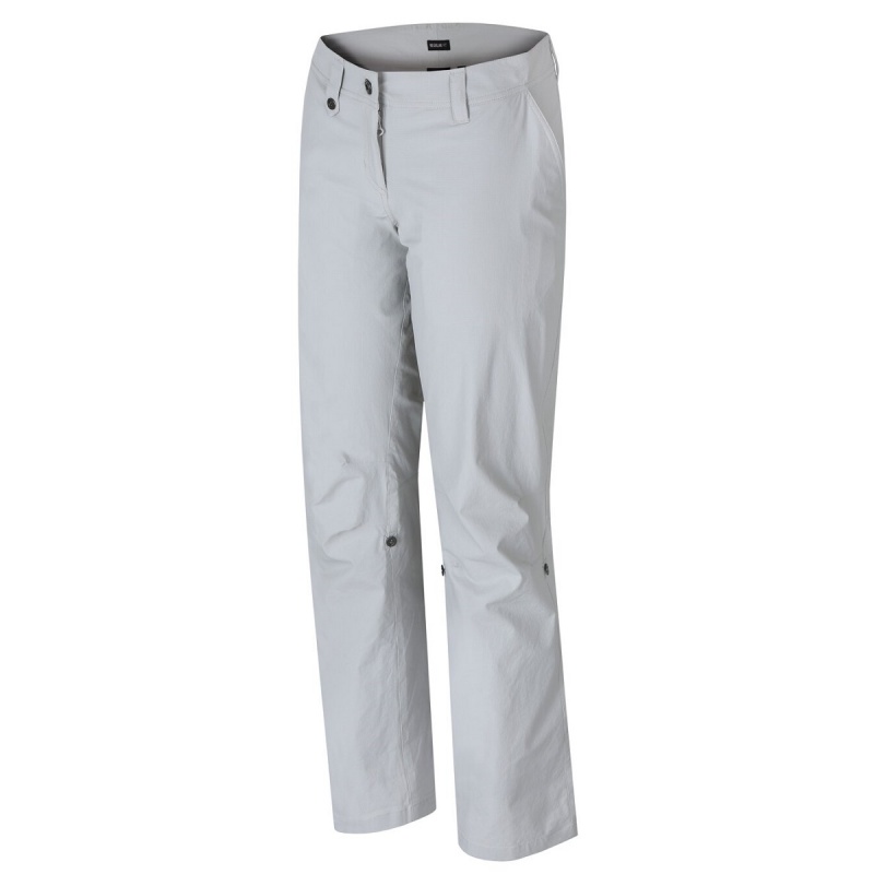 Hannah Berenika Lady gray violet damske lehke turisticke outdoorove kalhoty