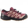 Salomon XA Pro V8 CSWP J 416144 Earth red black almond cream detske nizke 1