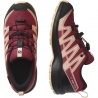 Salomon XA Pro V8 CSWP J 416144 Earth red black almond cream detske nizke 2