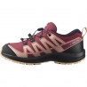 Salomon XA Pro V8 CSWP J 416144 Earth red black almond cream detske nizke 3