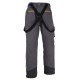 Kilpi Hyde-M tmavě šedé pánské nepromokavé třívrstvé technické kalhoty 20000 Dermizax 2