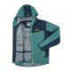 Kilpi Flip-M tmavě zelená SM0113KIDGN pánská voděodolná zimní lyžařská bunda 6