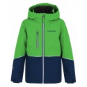Hannah Anakin Jr classic green/dress blues II dětská zimní voděodolná lyžařská bunda 10000