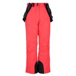 Kilpi Elare-JG růžová JJ0023KI dětské / juniorské vodoodpudivé zimní lyžařské kalhoty