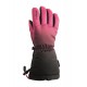 Relax Puzzy RR15J černá/růžová přechodová dětské lyžařské rukavice